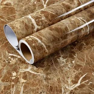 अमर एंटरप्राइज़ Stone Peel and Stick Self Adhesive Wallpaper, Wall Sticker 200 x 60cm