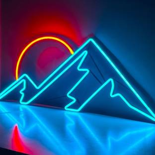 Neonmonk Neon Sign Mountain