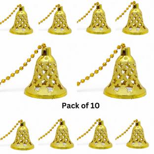 veepearls Star Design Hanging Bells for Home, Diwali, Christmas & Other Decorations, Pack of 10