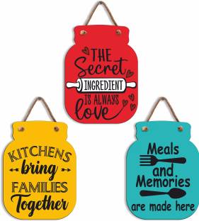 Brothers Creation Wall Hanging Decorative Items | Home Decor Wall Hangings | Wall Decor Items Pack of 3