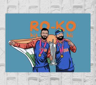 Good Hope Rohit - kohli(Ro-ko) Poster Artwork