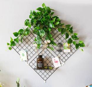 SPACE ORGANISER DIY Steel Grid Photo Frame for Wall Clip Holder,Multi Functional Creative Mesh