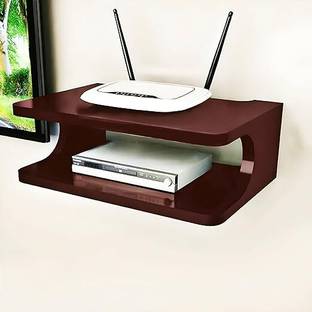 AmazingShopee wooden set top box stand Wooden Wall Shelf