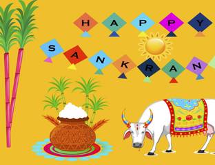 Tejas Creation Backdrop for Sankranti Decoration 8F & 5F Altar Cloth