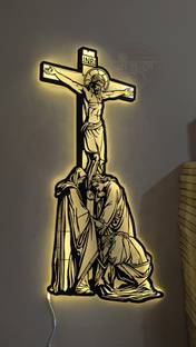 manjula INRI crucifix Jesus Christ , With Light