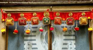 siddhi enterpries Sidhi Toran/bandarbar/bandarwal for Main Door/Temple Door