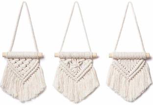 PRIAL Mini Macrame Wall Hanging Pack of 3