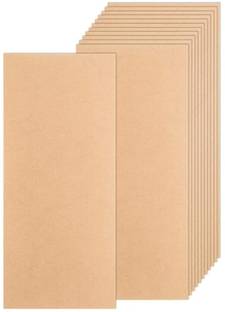 Ashani Creations MDF Wood Board Cutouts for Art and Crafts | 3mm Thick Painting Boards for DIY Pack of 4