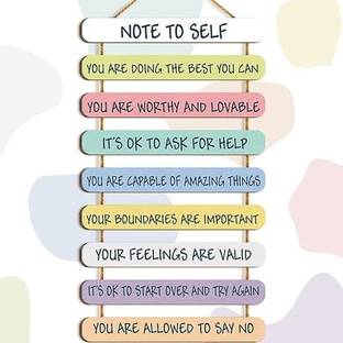 Angel Infinite Motivational Quotes Wooden Wall Hanging for Home Decor|Office|Wall Decoration