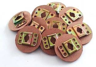 Made Wid Love Metal Hook Pasted on Round MDF Board (Set of 15) – 2x2 Inches| Pack of 15