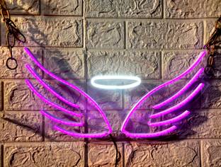 SG Print Wings Neon Sign Neon LED Light, Decorative Light for Room, Party and Bar