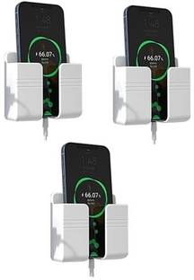 Brazilian Wall Mounted Stand Phone Holder Mobile Wall Mount for charging (pack of 3pcs)
