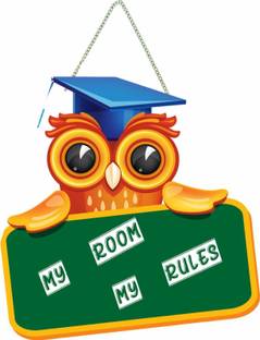 shashank Mickey mouse My room my rules designer name plate