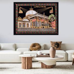 KhwajaDarbar Ajmer Sharif Dargah KGN Wall Hanging Tapestry - Multicolor