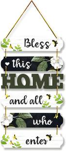 PVL Bless This Home Decoration Wall Hanging Wall Decoration Living room decor