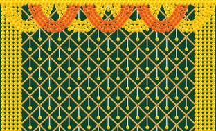 classyprints Backdrop Indian Traditional Cloth Backdrop 5x8 Feet Pooja Backdrop Indian Wall