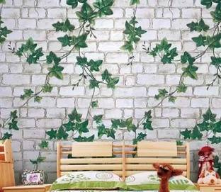 VI COLLECTIONS 2k White stons green veins 200 cm 45 cm wallpaper