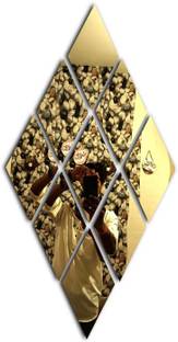 MD Arts Wall Stickers Decorative Items | Decor Items | MDA_Dimond-Mirror
