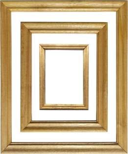 EMPEROR ART GALLERY Wall Deco Frame, 16x12,13.5x10.5,7.4x5.3 inches, Frameless, Set of 4