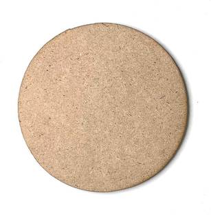 ADIKALA MDF Circle Shaped For Painting, Resin, Pyrography, DIY Crafts 4. INCH Pack of 6