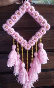 GN GALLERY Squre pink Dream wall Hanging Catcher