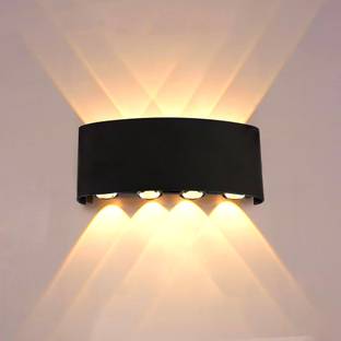 YOGABACA LED Outdoor Waterproof IP65 Exterior interior Wall Step Up Down Light Fixture Lamp Post Light Outdoor Lamp