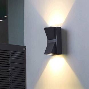 GLINTAC LED Optical COB Warm White Up Down LED Wall Light, K Type Double Head, IP65 Waterproof, Indoor/Outdoor Use, 10W, Less Power Consumption Post Light Outdoor Lamp