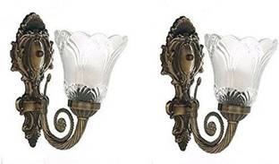 RUDRAAKSH Uplight Wall Lamp Without Bulb