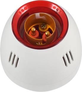 JELECTRICALS Fancy Red Ring Bulb Holder - Pack of 1 Plastic Light Socket