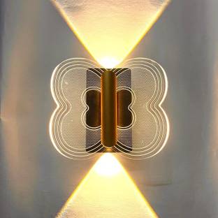 Sunrays Uplight Wall Lamp With Bulb