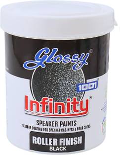 1001 Infinity Speaker Paint Texture Coating for Speaker Cabinets and Road Cases | Black | Functional Wall Paint