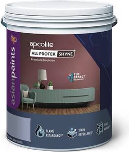 Asian Paints APCOLITE ALL PROTEK SHYNE WHITE Emulsion Wall Paint