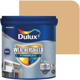 Dulux Weathershield Powerflexx Exterior Emulsion Paint High Gloss Finish BUTTERFIELD Emulsion Wall Paint