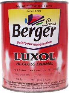 Berger Luxol Hi Gloss Golden Brown Enamel Wall Paint