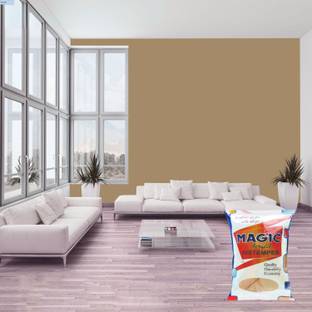 Magic Paints Acrylic Distemper Smooth Matte Finish Applied on Interior Cement Plaster ,Ceilings, Asbestos Sheets, Concrete as a Top Coat Finish CANDY Distemper Wall Paint
