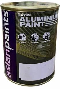 Asian Paints Aluminium paint for Metal surfaces Aluminium Enamel Wall Paint