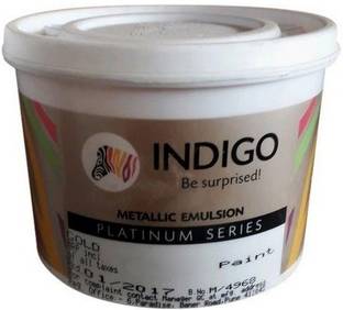 intico Indigo Metellic Emulsion Gold paint Gold Emulsion Wall Paint