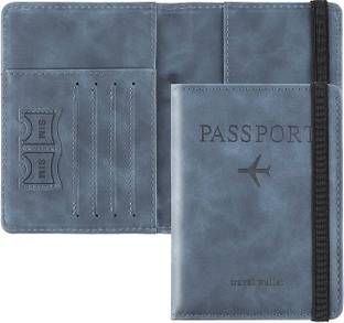 kroywen Passport Holder Cover Travel Wallet Organiser, Passport Case