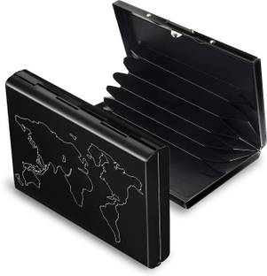 STORITE RFID Blocking Credit/Debit Metal Card Wallet for Men 6 Card Holder