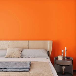 ELECSA Vinyl Classics Orange Wallpaper