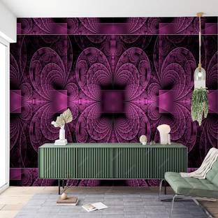 Crative Design Vinyl Abstract Multicolor Wallpaper