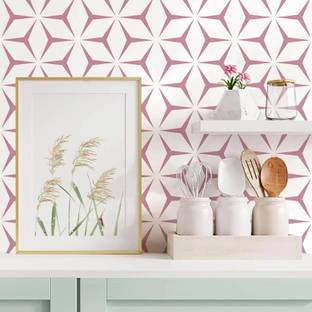 FOKRIM Vinyl Decorative Multicolor Wallpaper