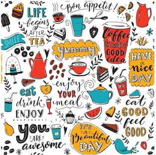 Indian Velvet Vinyl Comics Multicolor Wallpaper