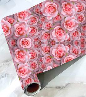 HD PRINT HOUSE Floral & Botanical Multicolor Wallpaper