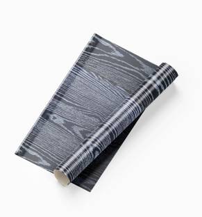 FOKRIM Vinyl Decorative Black Wallpaper