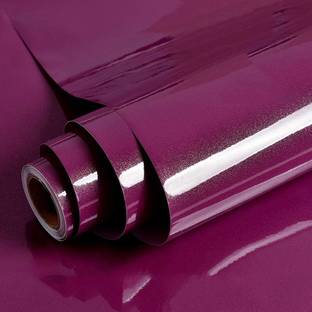 COSMOS STAR Vinyl Decorative Purple Wallpaper