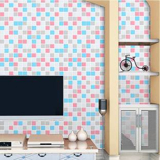 WallBerry Vinyl Abstract Pink Wallpaper
