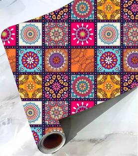 SDM Vinyl Decorative Multicolor Wallpaper