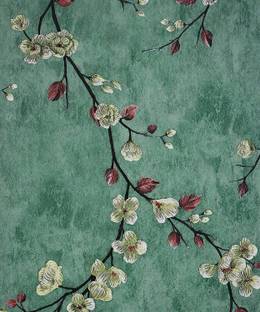 Maefele Floral & Botanical Green Wallpaper