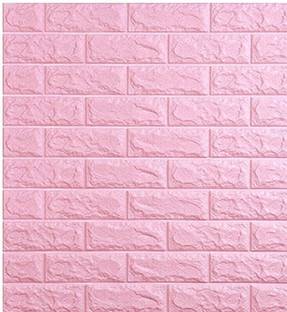 Saffrondecors Vinyl Classics Pink Wallpaper